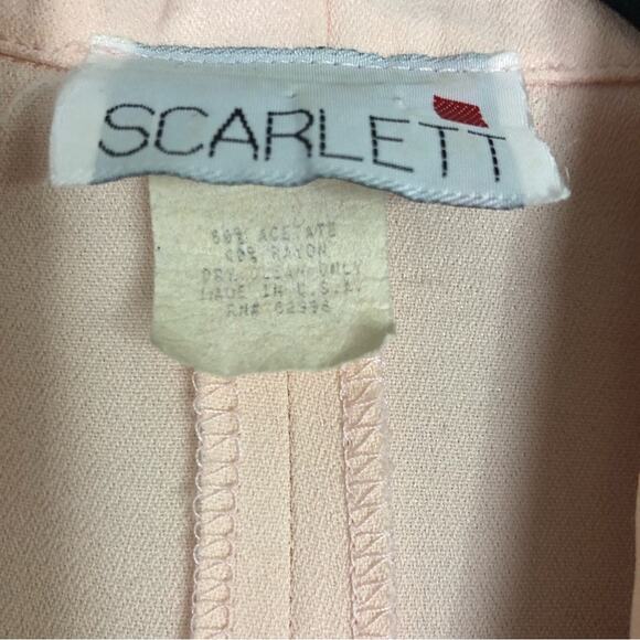 Vintage Scarlett Floral Embroidered Dress & Jacket Set - Picture 4 of 9